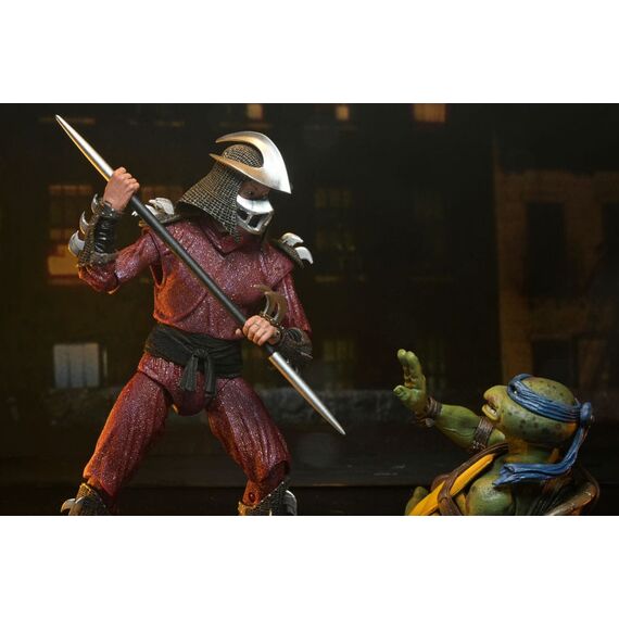 Zestaw 2 figurek Teenage Mutant Ninja Turtles (1990) - Shredder vs Leonardo (Rooftop Battle)- Zdjęcie 25