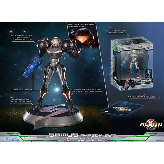 Figurka Metroid Prime - Samus (Phazon Suit) Collector's Edition- Zdjęcie 29