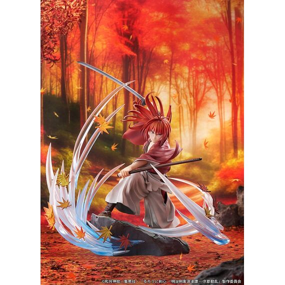 Figurka Rurouni Kenshin: Meiji Kenkaku Romantan Kyoto Douran 1/7 - Kenshin Himura (Souryusen Ver.)- Zdjęcie 17
