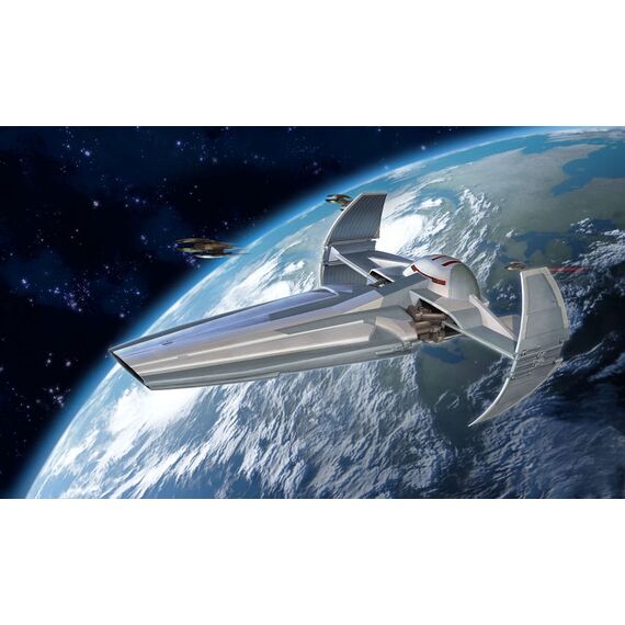 Model do sklejania Star Wars Epizod I 1/120 - Darth Maul's Sith Infiltrator- Zdjęcie 23