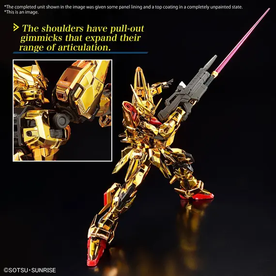 Model figurki GUNDAM RG 1/144 - Akatsuki Gundam Oowashi Unit- Zdjęcie 10