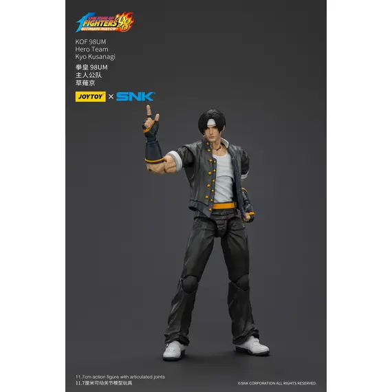 Figurka The King Of Fighters '98 1/18 - Kyo Kusanagi- Zdjęcie 11
