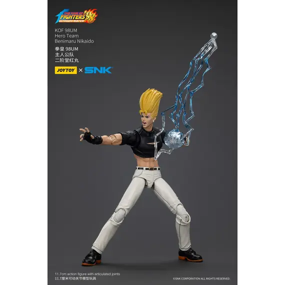 Figurka The King Of Fighters '98 1/18 - Benimaru Nikaido- Zdjęcie 13