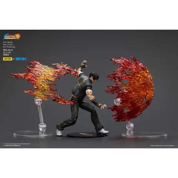 Figurka The King Of Fighters '98 1/18 - Kyo Kusanagi- Zdjęcie 21