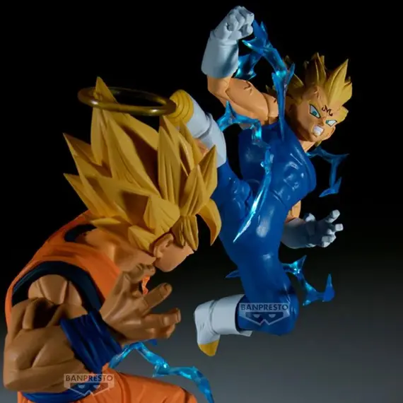 Figurka Dragon Ball Z Match Makers - Majin Vegeta (vs. Super Saiyan 2 Goku)- Zdjęcie 9