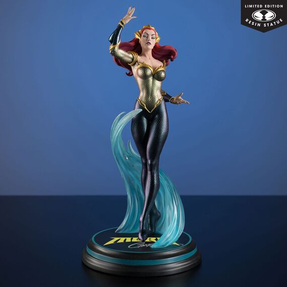 Figurka DC Cover Girls 1/8 - Mera (by J. Scott Campbell)- Zdjęcie 5
