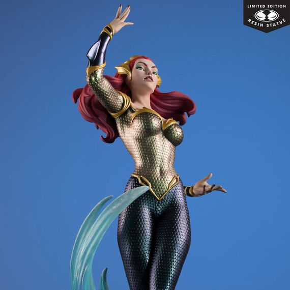 Figurka DC Cover Girls 1/8 - Mera (by J. Scott Campbell)- Zdjęcie 9