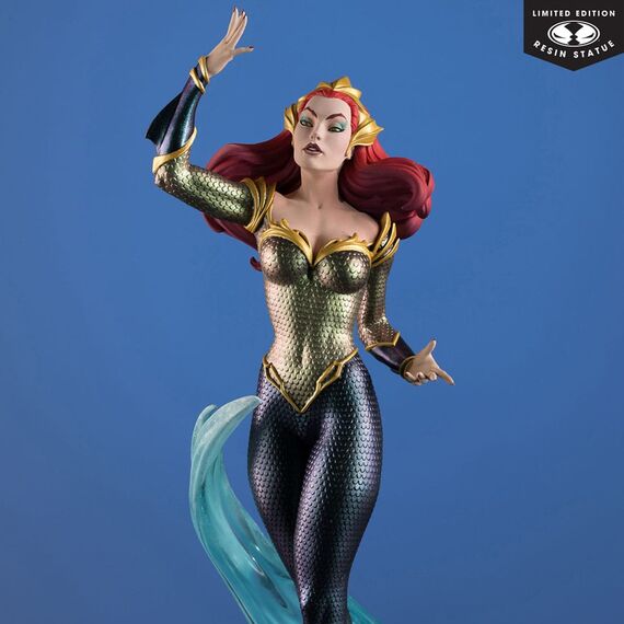Figurka DC Cover Girls 1/8 - Mera (by J. Scott Campbell)- Zdjęcie 11