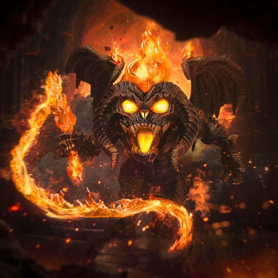 Figurka Władca Pierścieni Mini Co. - Balrog- Zdjęcie 13