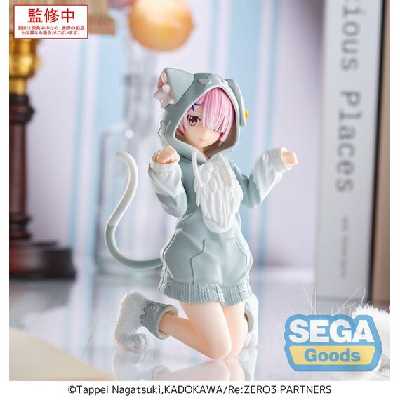 Figurka Re:Zero Yumemirize - Ram (Mofumofu Pack)- Zdjęcie 6