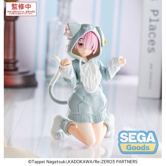 Figurka Re:Zero Yumemirize - Ram (Mofumofu Pack)- Zdjęcie 8