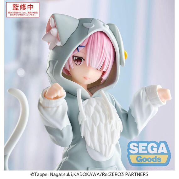Figurka Re:Zero Yumemirize - Ram (Mofumofu Pack)- Zdjęcie 14