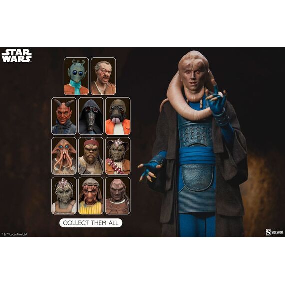 Figurka Star Wars Epizod VI Scum & Villainy 1/6 - Bib Fortuna- Zdjęcie 19