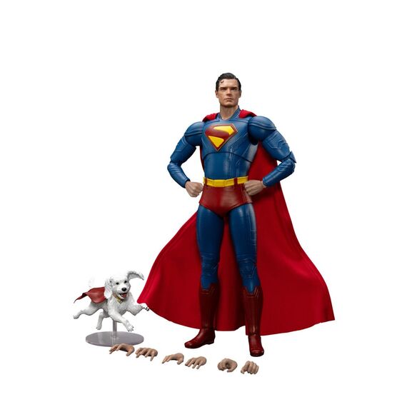 Zestaw figurek Superman (2025) Dynamic 8ction Heroes 1/9 - Superman & Krypto- Zdjęcie 4