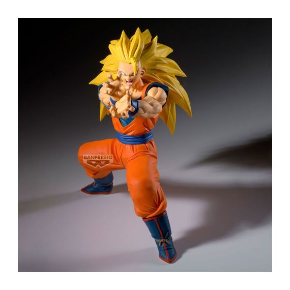 Figurka Dragon Ball Z Match Makers - Super Saiyan 3 Son Goku (vs Kid Buu)- Zdjęcie 4