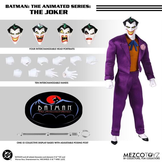 Figurka Batman: The Animated Series The One:12 Collective 1/12 - The Joker- Zdjęcie 4