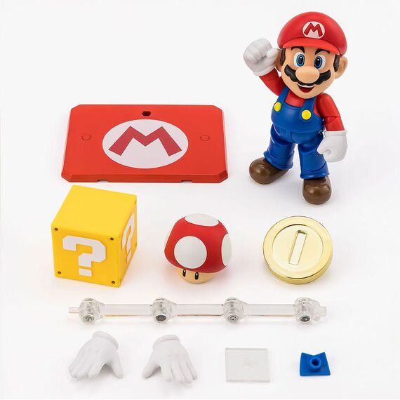 Figurka Super Mario S.H. Figuarts - Mario- Zdjęcie 13