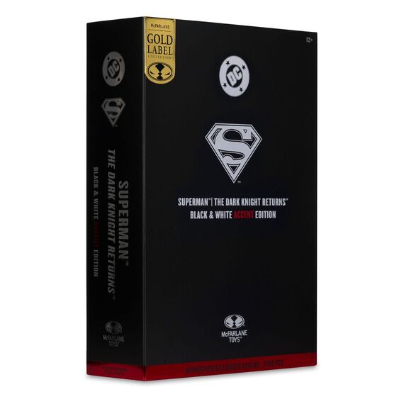 Figurka DC Multiverse (The Dark Knight Returns) Limited Edition - Superman (Black & White Accent Edition) (Gold Label)- Zdjęcie 17