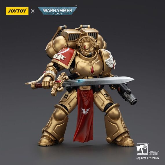 Figurka Warhammer 40k 1/18 - Blood Angels Sanguinary Guard 1 with Inferno Pistol and Encarmine Blade- Zdjęcie 7