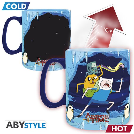 Duży kubek zmieniający kolor Adventure Time (460 ml)- Zdjęcie 3