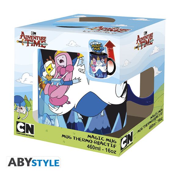 Duży kubek zmieniający kolor Adventure Time (460 ml)- Zdjęcie 7