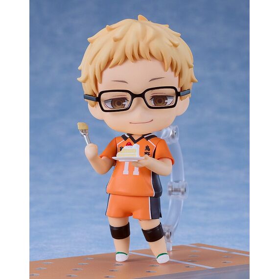 Figurka Haikyu!! Nendoroid - Kei Tsukishima (The New Karasuno Ver.)- Zdjęcie 3