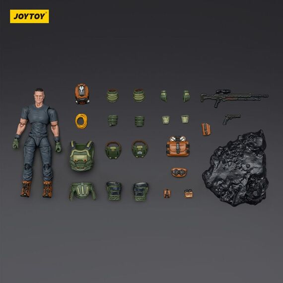 Figurka Dark Source Steel Ride Corps 1/25 - Assaulter Stephen- Zdjęcie 11