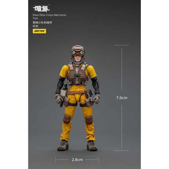 Figurka Dark Source Steel Ride Corps 1/25 - Mechanic Tork- Zdjęcie 3