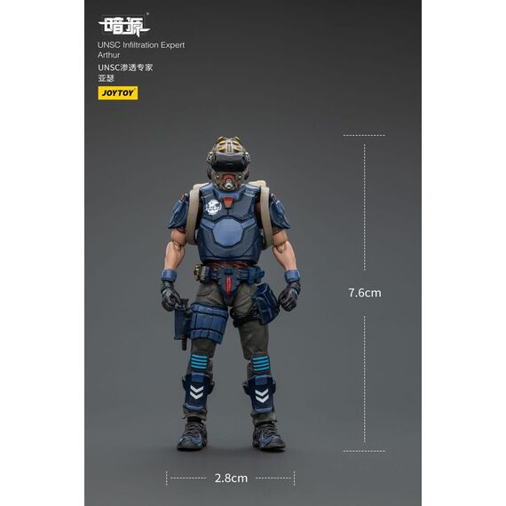 Figurka Dark Source UNSC 1/25 - Infiltration Expert Arthur- Zdjęcie 3