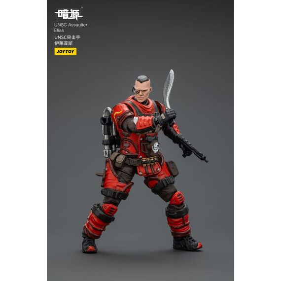 Figurka Dark Source UNSC 1/25 - Assaulter Elias- Zdjęcie 15