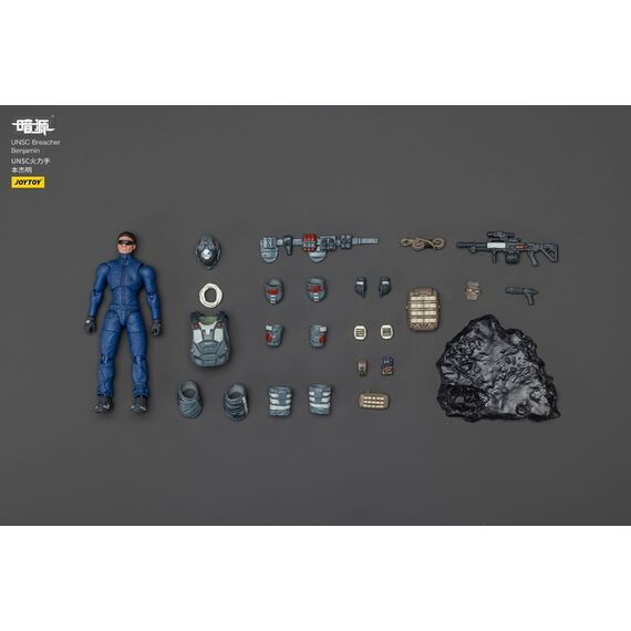 Figurka Dark Source UNSC 1/25 - Breacher Benjamin- Zdjęcie 19
