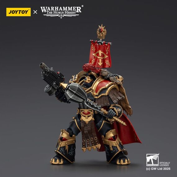 Figurka Warhammer Herezja Horusa 1/18 - Sons of Horus Legion Cataphractii Praetor with Combi-Melta and Power Maul- Zdjęcie 9