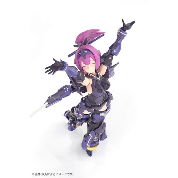 Model do składania Megami Device 1/1 - Asra Archer Kizuna (Shadow Edition Full Package)- Zdjęcie 9