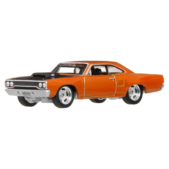 Model pojazdu Hot Wheels Premium 1/64 - 1970 Custom Plymouth Roadrunner (Szybcy i Wściekli) (JBL87)- Zdjęcie 4