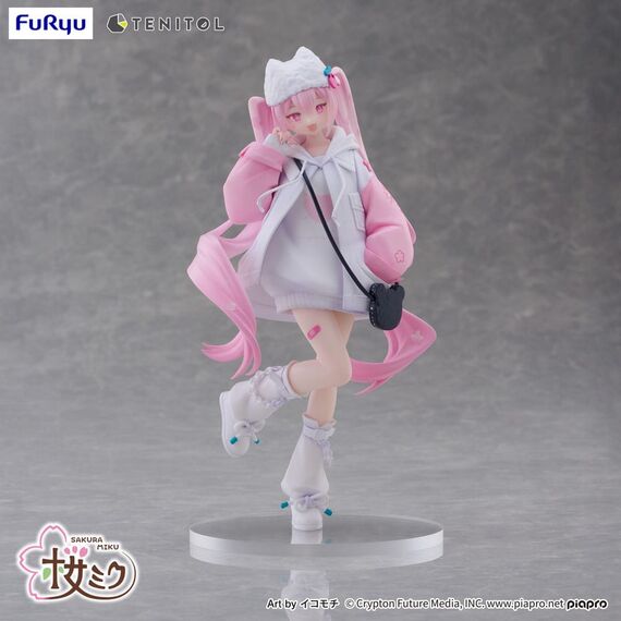Figurka Sakura Miku (Cool Style Ver.) Tenitol Petit- Zdjęcie 7