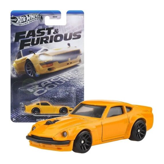 Model pojazdu Hot Wheels Silver Series 1/64 - Datsun 240Z Custom (Szybcy i Wściekli) (JBY41)- Zdjęcie 3