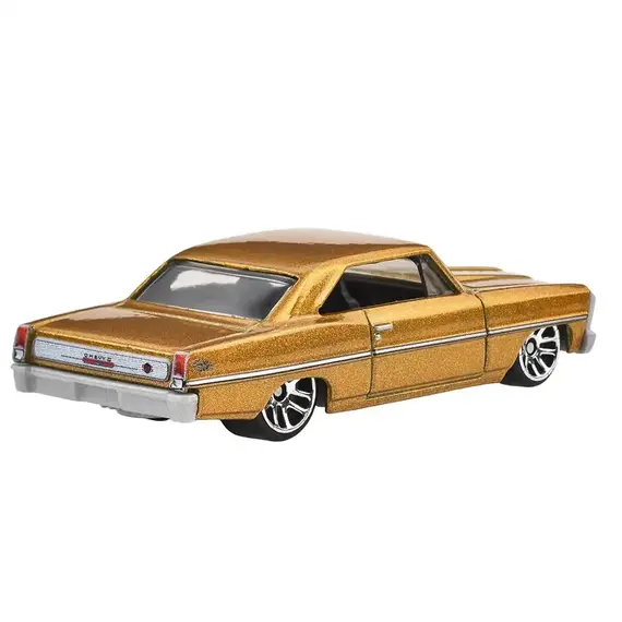Model pojazdu Hot Wheels Silver Series 1/64 - 1966 Chevy Nova (Szybcy i Wściekli) (JBY42)- Zdjęcie 7