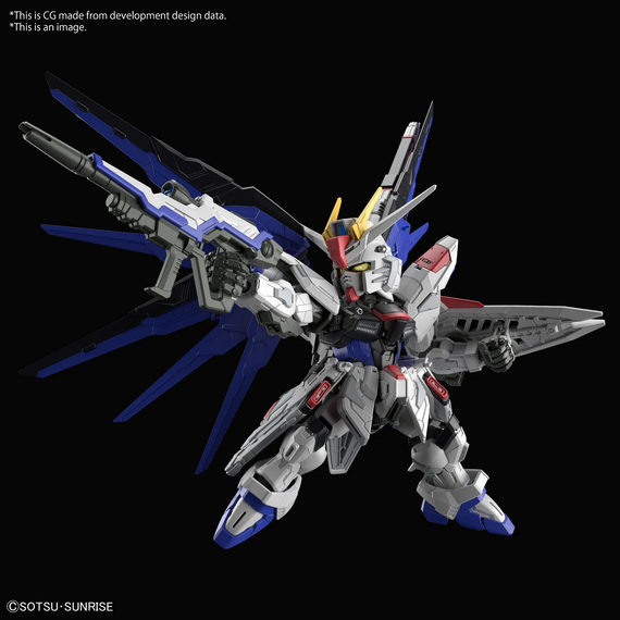 Model figurki GUNDAM MGSD - ZGMF-X10A Freedom Gundam- Zdjęcie 7