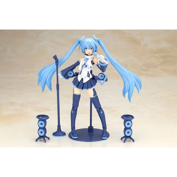 Model do składania Frame Arms Girl x Hatsune Miku - Frame Music Girl Snow Miku Another Color Ver.- Zdjęcie 9