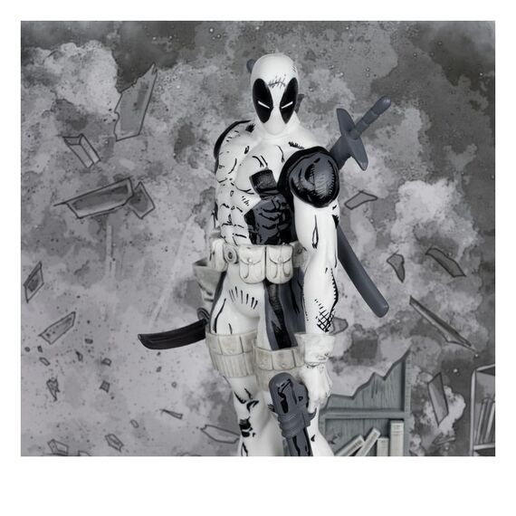 Figurka Marvel 1/10 - Deadpool (The New Mutants #98) Line Art (Gold Label)- Zdjęcie 11