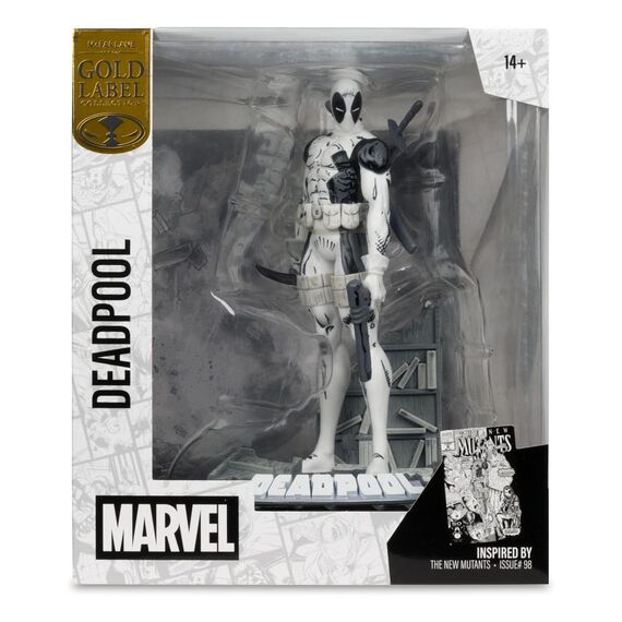 Figurka Marvel 1/10 - Deadpool (The New Mutants #98) Line Art (Gold Label)- Zdjęcie 15
