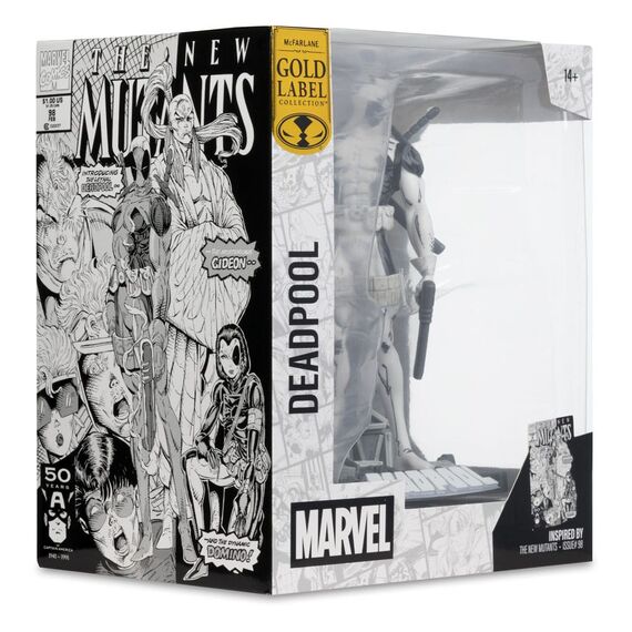 Figurka Marvel 1/10 - Deadpool (The New Mutants #98) Line Art (Gold Label)- Zdjęcie 17