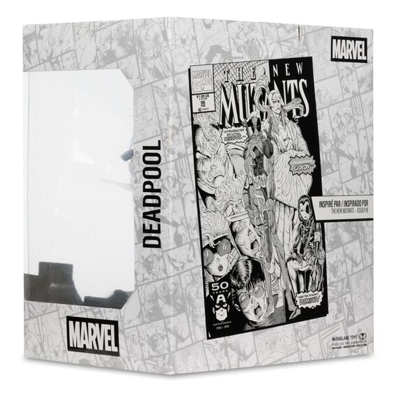 Figurka Marvel 1/10 - Deadpool (The New Mutants #98) Line Art (Gold Label)- Zdjęcie 19