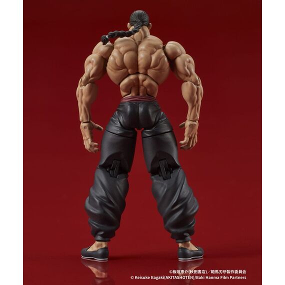 Figurka Baki Hanma Digaction - Retsu Kaioh- Zdjęcie 7