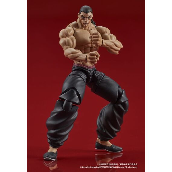 Figurka Baki Hanma Digaction - Retsu Kaioh- Zdjęcie 19