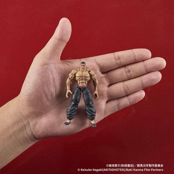 Figurka Baki Hanma Digaction - Retsu Kaioh- Zdjęcie 21