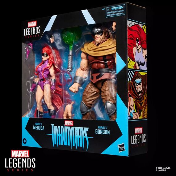 Zestaw 2 figurek Marvel Legends (Inhumans) - Marvel's Medusa & Gorgon- Zdjęcie 37