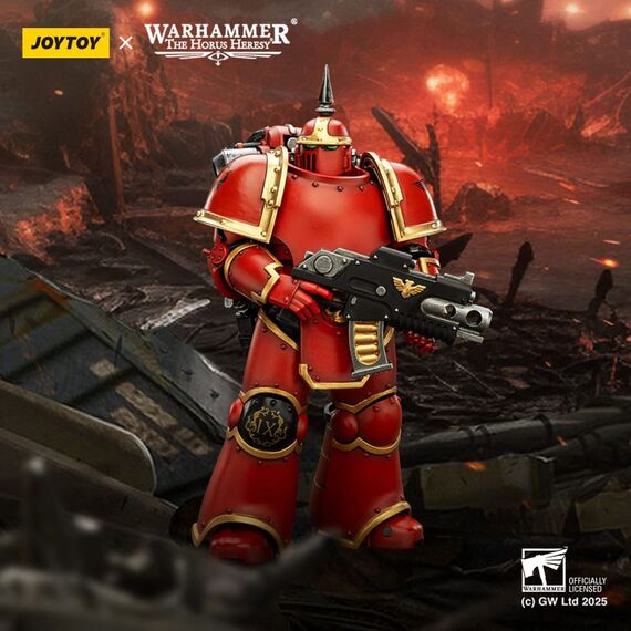 Figurka Warhammer Herezja Horusa 1/18 - Blood Angels MK III Tactical Legionary- Zdjęcie 13