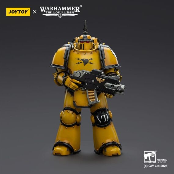 Figurka Warhammer Herezja Horusa 1/18 - Imperial Fists MK III Tactical Legionary- Zdjęcie 3