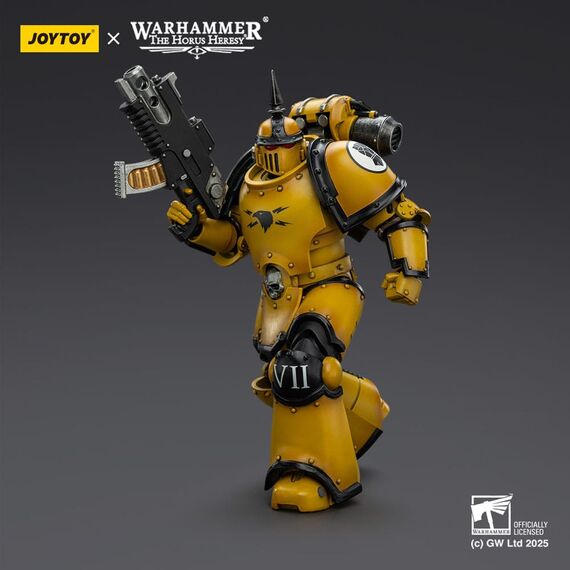 Figurka Warhammer Herezja Horusa 1/18 - Imperial Fists MK III Tactical Legionary- Zdjęcie 7